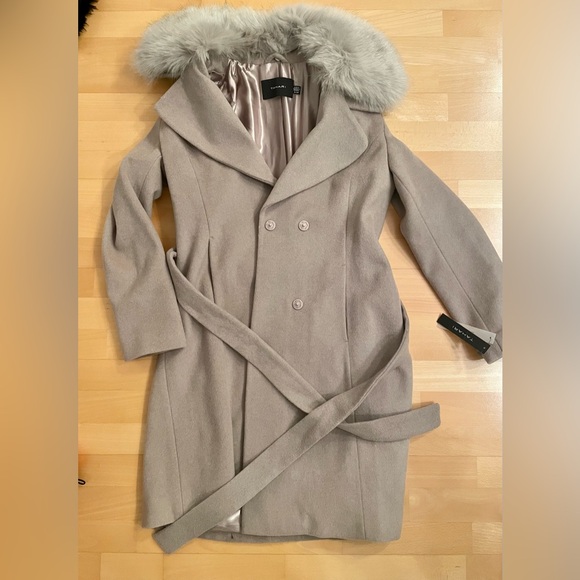 Tahari Wrap Coat - Picture 1 of 5